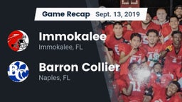 Recap: Immokalee  vs. Barron Collier  2019