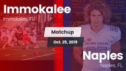 Matchup: Immokalee High vs. Naples  2019