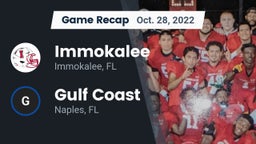 Recap: Immokalee  vs. Gulf Coast  2022