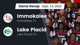 Recap: Immokalee  vs. Lake Placid  2023