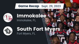 Recap: Immokalee  vs. South Fort Myers  2023