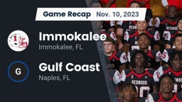 Recap: Immokalee  vs. Gulf Coast  2023