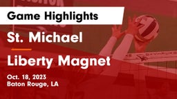 St. Michael  vs Liberty Magnet  Game Highlights - Oct. 18, 2023