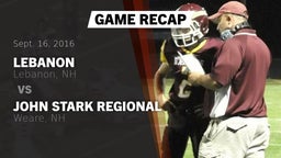 Recap: Lebanon  vs. John Stark Regional  2016