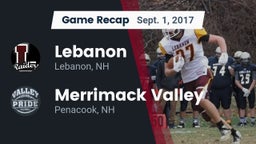Recap: Lebanon  vs. Merrimack Valley  2017