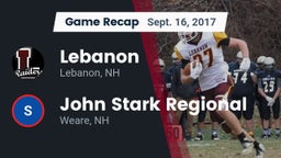 Recap: Lebanon  vs. John Stark Regional  2017