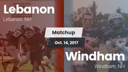 Matchup: Lebanon vs. Windham  2017