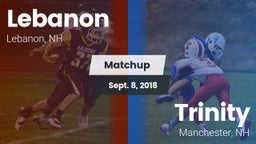 Matchup: Lebanon vs. Trinity  2018