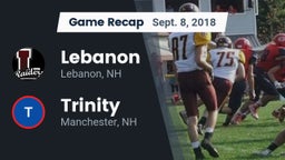 Recap: Lebanon  vs. Trinity  2018