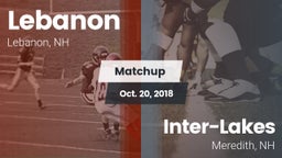 Matchup: Lebanon vs. Inter-Lakes  2018