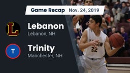 Recap: Lebanon  vs. Trinity  2019