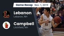Recap: Lebanon  vs. Campbell  2019