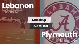 Matchup: Lebanon vs. Plymouth  2020