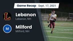 Recap: Lebanon  vs. Milford  2021