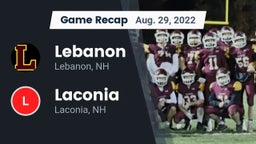 Recap: Lebanon  vs. Laconia  2022