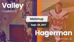 Matchup: Valley vs. Hagerman  2017