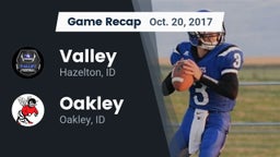 Recap: Valley  vs. Oakley  2017