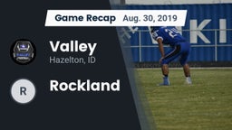 Recap: Valley  vs. Rockland 2019