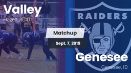 Matchup: Valley vs. Genesee  2019