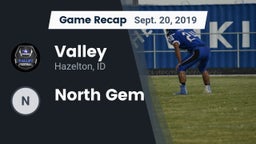 Recap: Valley  vs. North Gem 2019
