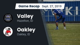 Recap: Valley  vs. Oakley  2019
