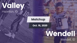 Matchup: Valley vs. Wendell  2020