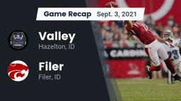 Recap: Valley  vs. Filer  2021