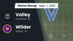 Recap: Valley  vs. Wilder  2023