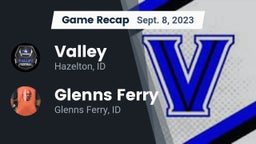 Recap: Valley  vs. Glenns Ferry  2023