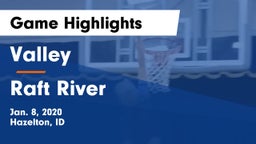 Valley  vs Raft River  Game Highlights - Jan. 8, 2020
