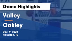 Valley  vs Oakley  Game Highlights - Dec. 9, 2020