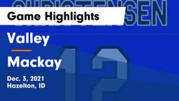 Valley  vs Mackay  Game Highlights - Dec. 3, 2021