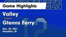 Valley  vs Glenns Ferry  Game Highlights - Dec. 20, 2021