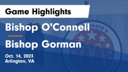 Bishop O'Connell  vs Bishop Gorman  Game Highlights - Oct. 14, 2023