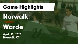 Norwalk  vs Warde  Game Highlights - April 13, 2023