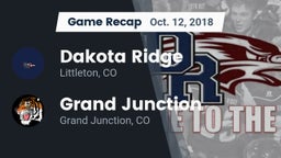 Recap: Dakota Ridge  vs. Grand Junction  2018