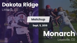 Matchup: Dakota Ridge High vs. Monarch  2019