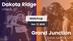Matchup: Dakota Ridge High vs. Grand Junction  2019