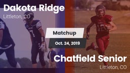 Matchup: Dakota Ridge High vs. Chatfield Senior  2019