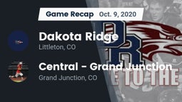 Recap: Dakota Ridge  vs. Central - Grand Junction  2020