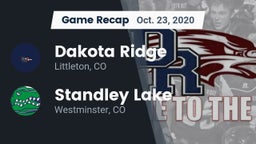 Recap: Dakota Ridge  vs. Standley Lake  2020