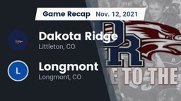 Recap: Dakota Ridge  vs. Longmont  2021