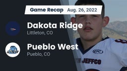 Recap: Dakota Ridge  vs. Pueblo West  2022