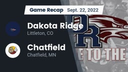 Recap: Dakota Ridge  vs. Chatfield  2022