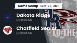 Recap: Dakota Ridge  vs. Chatfield Senior  2023