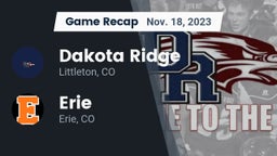 Recap: Dakota Ridge  vs. Erie  2023