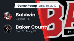 Recap: Baldwin  vs. Baker County  2017