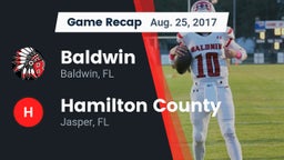 Recap: Baldwin  vs. Hamilton County  2017