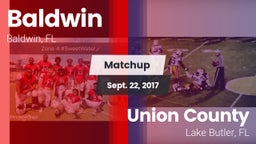 Matchup: Baldwin  vs. Union County  2017