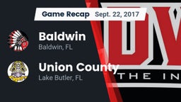 Recap: Baldwin  vs. Union County  2017